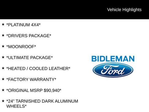 Used 2025 Ford Expedition Platinum w/ Platinum Ultimate Package image 3