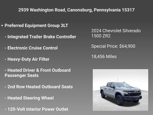 Used 2024 Chevrolet Silverado 1500 ZR2 w/ ZR2 Bison Edition image 20