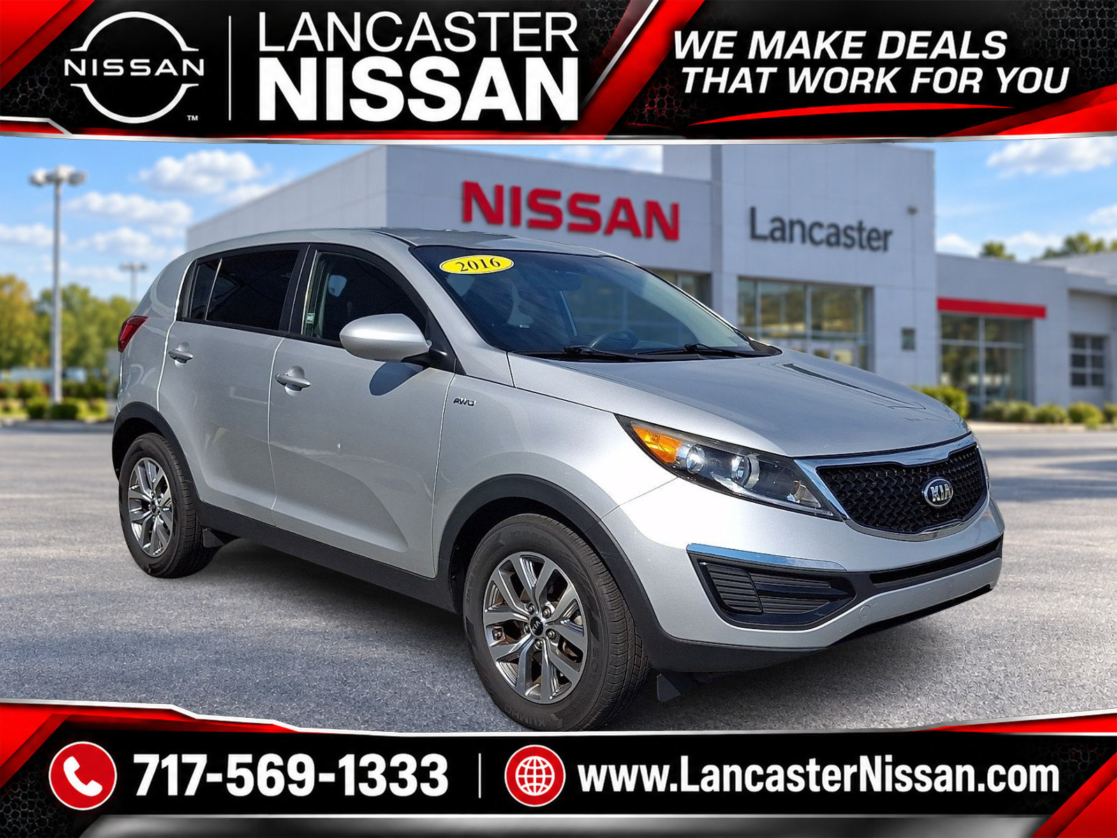 Used 2016 Kia Sportage LX AWD/4WD image 1