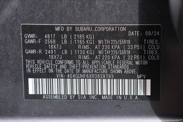 Used 2024 Subaru Crosstrek 2.5i Sport AWD/4WD image 16