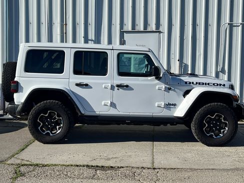 Used 2021 Jeep Wrangler Unlimited Rubicon 4xe w/ Steel Bumper Group image 3