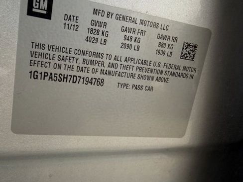 Used 2013 Chevrolet Cruze LS image 4