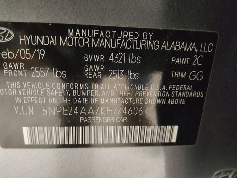 Used 2019 Hyundai Sonata ECO FWD image 33