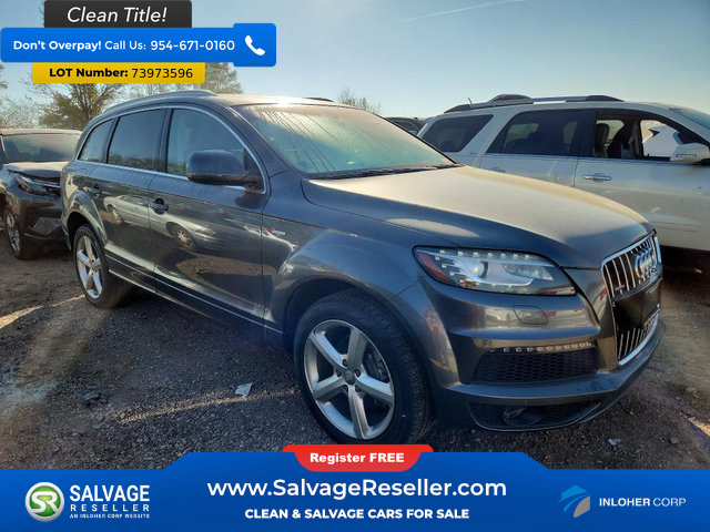 Used 2014 Audi Q7 3.0T S line Prestige w/ Technology Package AWD/4WD image 5