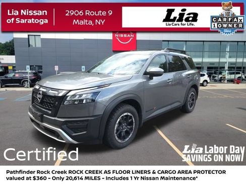 Certified 2025 Nissan Pathfinder Rock Creek AWD/4WD image 1