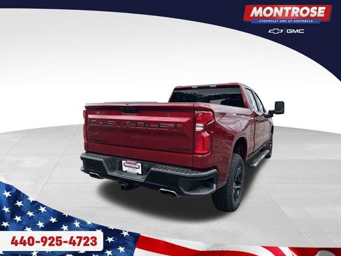 Used 2021 Chevrolet Silverado 1500 Custom Trail Boss w/ LPO, Dark Essentials Package AWD/4WD image 5