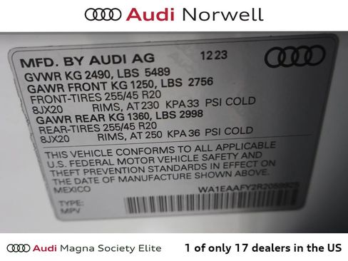 Used 2024 Audi Q5 2.0T Premium Plus w/ Premium Plus Package AWD/4WD image 3