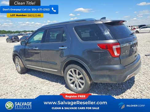 Used 2017 Ford Explorer Limited AWD/4WD image 3
