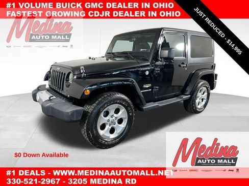 Used 2014 Jeep Wrangler Sahara w/ Connectivity Group AWD/4WD image 1