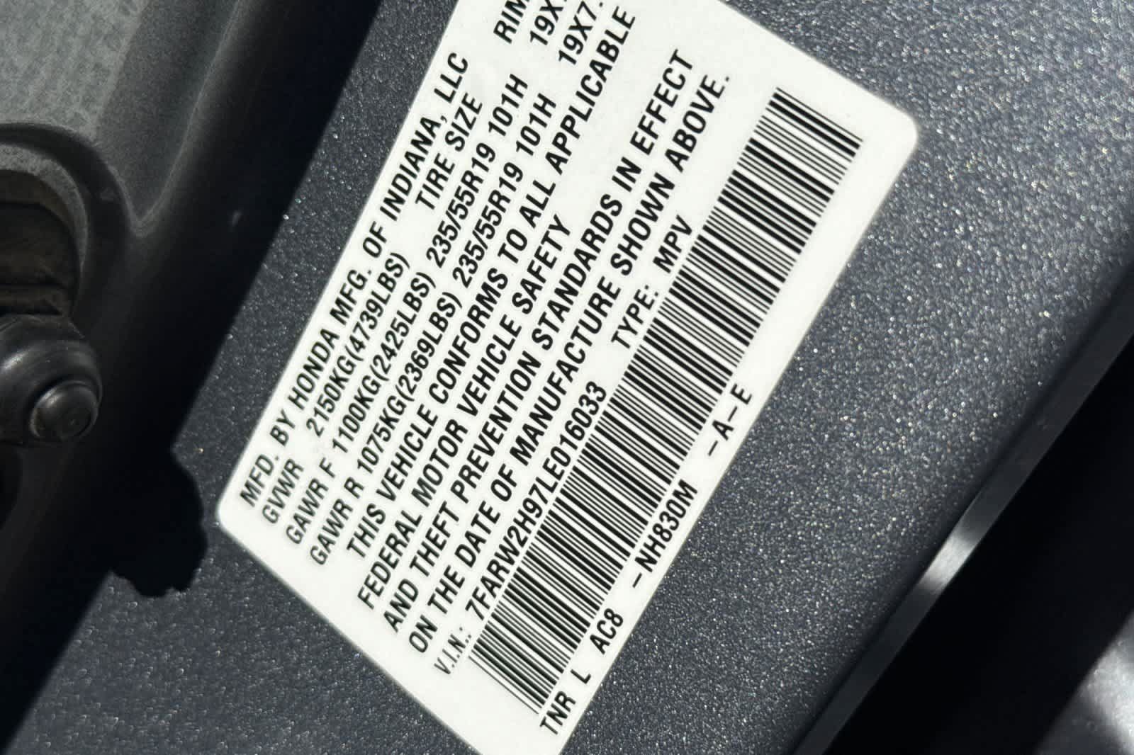 Used 2020 Honda CR-V Touring image 29