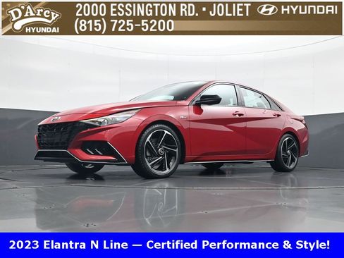 Certified 2023 Hyundai Elantra N Line w/ Preferred Accessory Package image 21