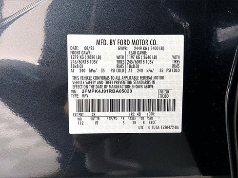 Used 2024 Ford Edge SEL w/ Convenience Package image 35