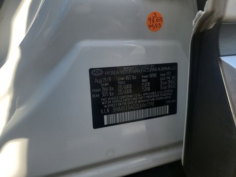 Used 2020 Hyundai Santa Fe SEL w/ Convenience + Premium Package FWD image 35
