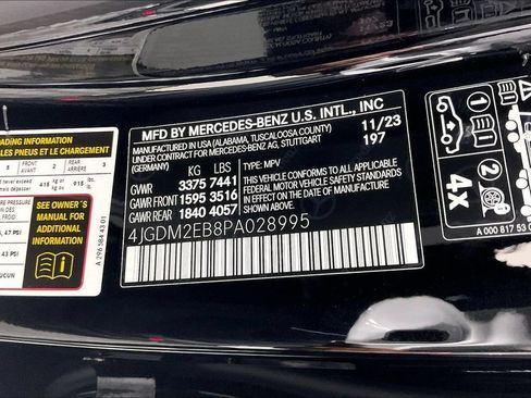 Certified 2023 Mercedes-Benz EQS 450+ 4MATIC SUV image 22