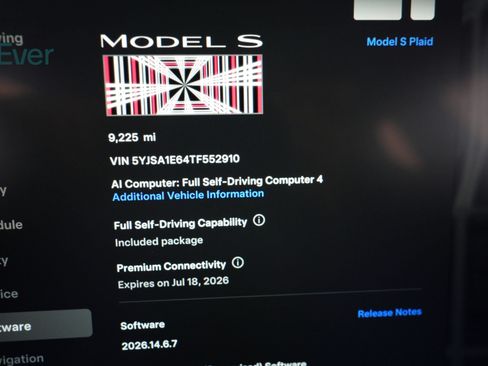 Used 2026 Tesla Model S Plaid AWD/4WD image 7