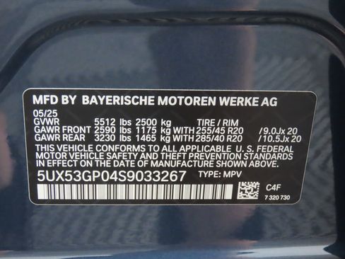 Certified 2025 BMW X3 xDrive30i w/ Premium Package image 30