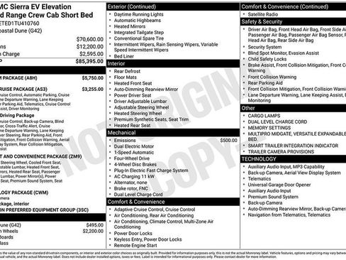 Used 2026 GMC Sierra EV Elevation w/ Premium Package image 3