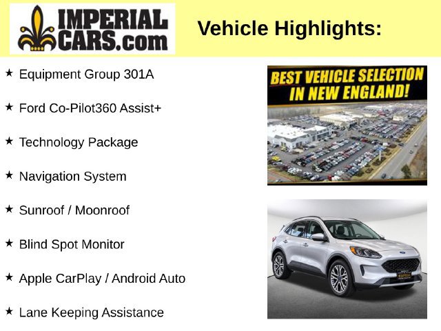 Used 2021 Ford Escape SEL w/ Technology Package AWD/4WD image 3