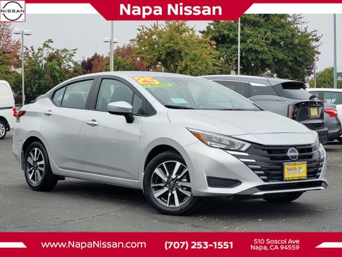 New 2025 Nissan Versa SV w/ Trunk Package image 1