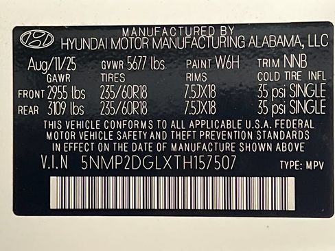 Used 2026 Hyundai Santa Fe SEL AWD/4WD image 81