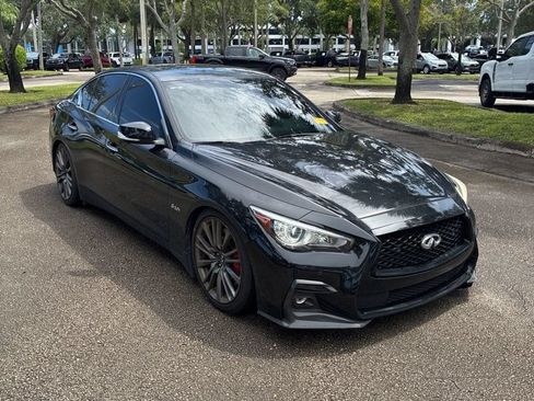Used 2018 INFINITI Q50 Red Sport 400 w/ Proactive Package RWD image 6
