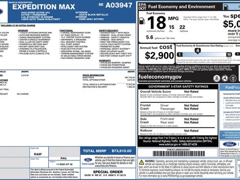 Used 2025 Ford Expedition Max Active image 5