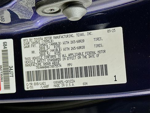 New 2026 Toyota Sequoia Platinum image 34