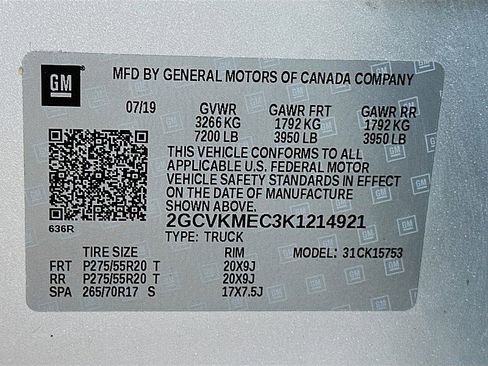 Used 2019 Chevrolet Silverado 1500 Custom w/ Custom Convenience Package image 28