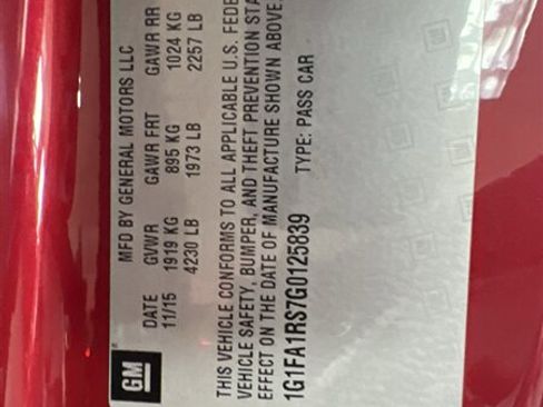 Used 2016 Chevrolet Camaro LT w/ RS Package image 28