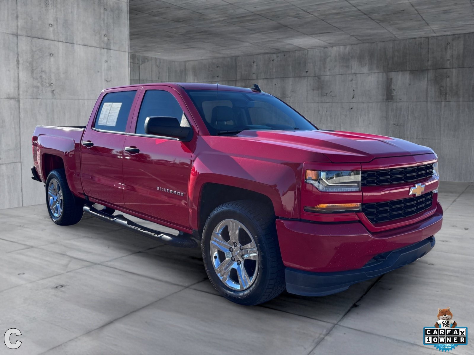 Certified 2018 Chevrolet Silverado 1500 Custom w/ Custom Value Package RWD image 9