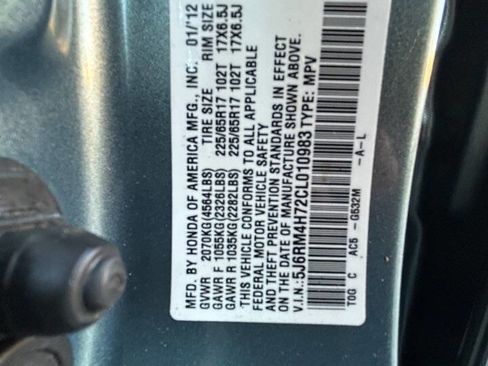 Used 2012 Honda CR-V EX-L image 25