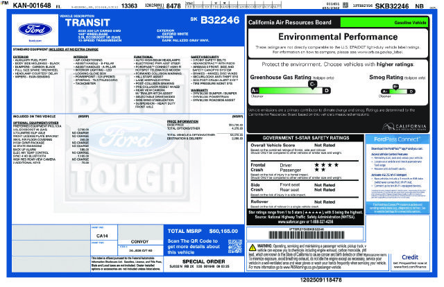 Used 2025 Ford Transit 250 Low Roof AWD image 22