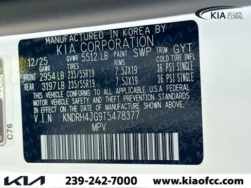 New 2026 Kia Sorento EX image 45