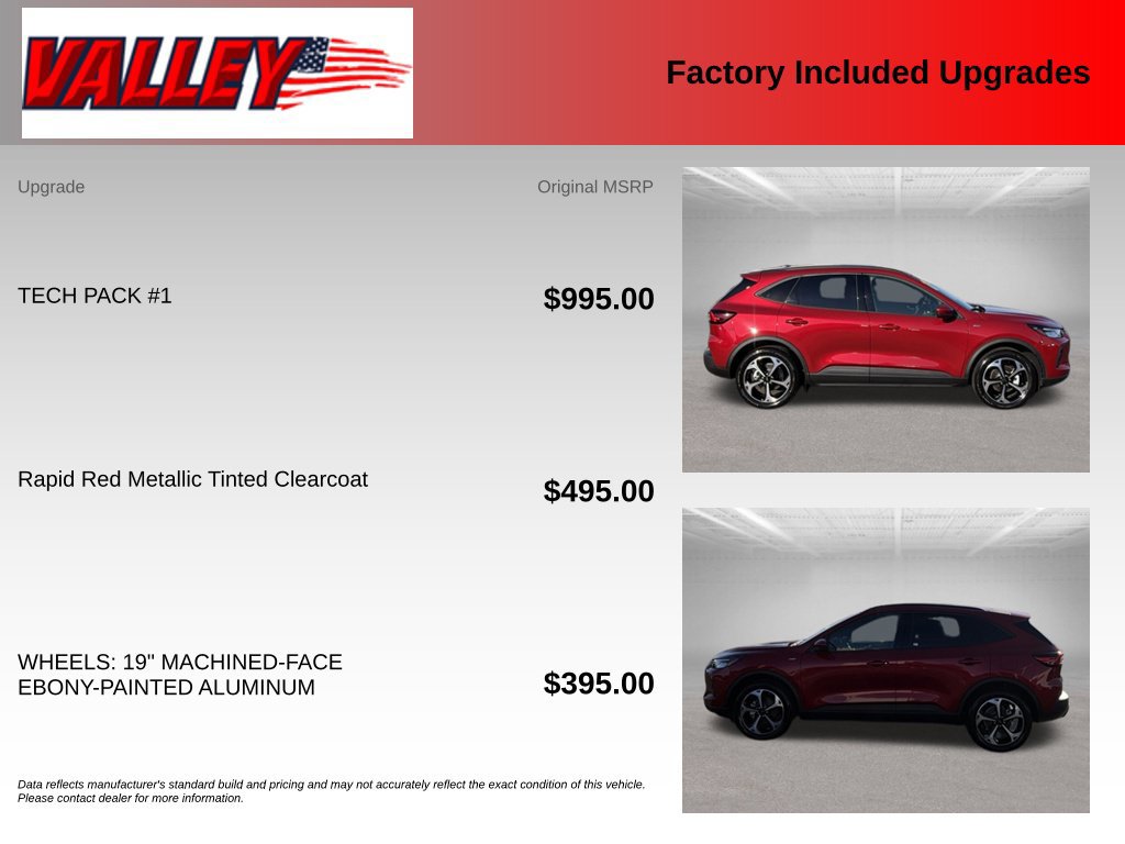 Certified 2025 Ford Escape ST-Line Select w/ Tech Pack #1 AWD/4WD image 6