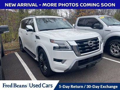 Certified 2022 Nissan Armada Platinum w/ Captain's Chairs Package