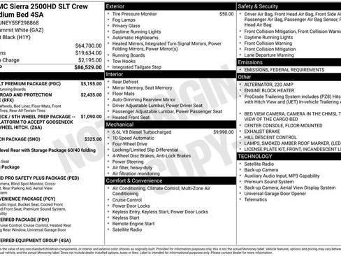 New 2025 GMC Sierra 2500 SLT w/ Texas SLT Premium Package image 7