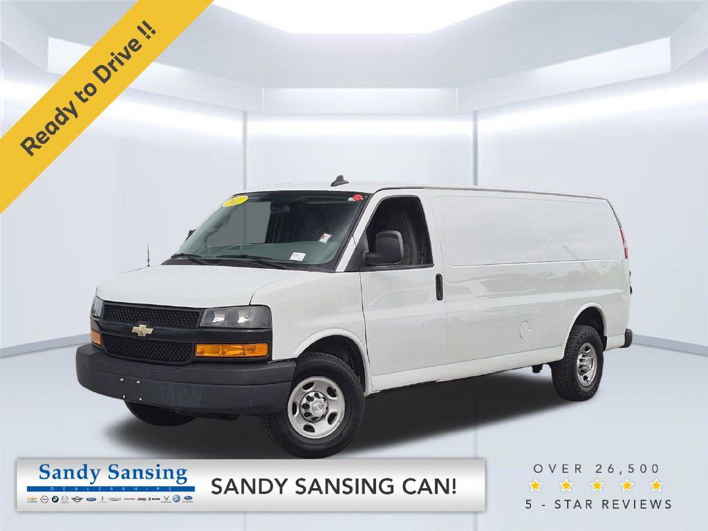 Used 2021 Chevrolet Express 2500 Extended w/ Driver Convenience Package RWD image 1