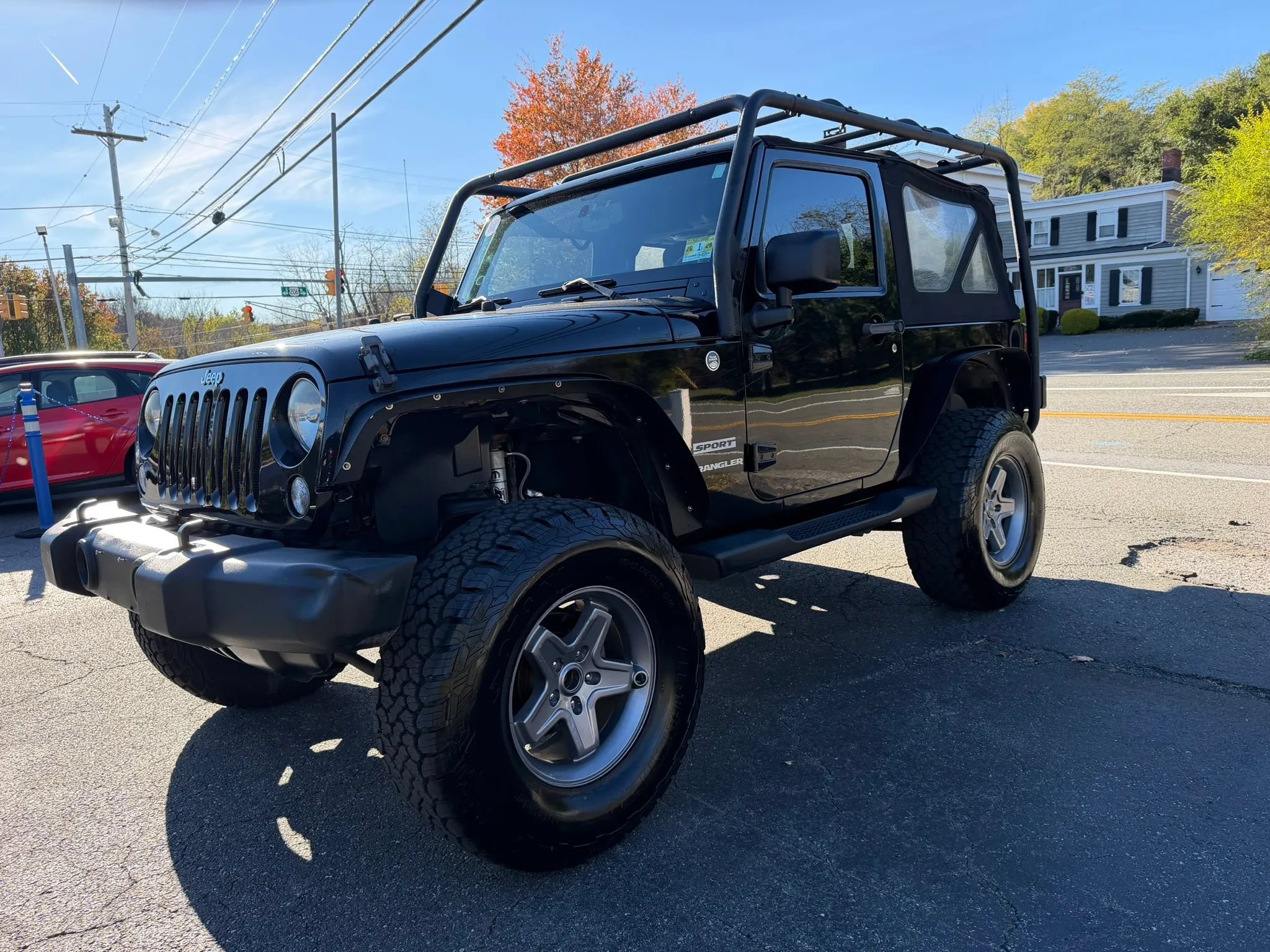 Used 2014 Jeep Wrangler Sport w/ Connectivity Group AWD/4WD image 3