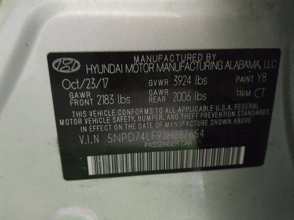 Used 2018 Hyundai Elantra SE FWD image 33