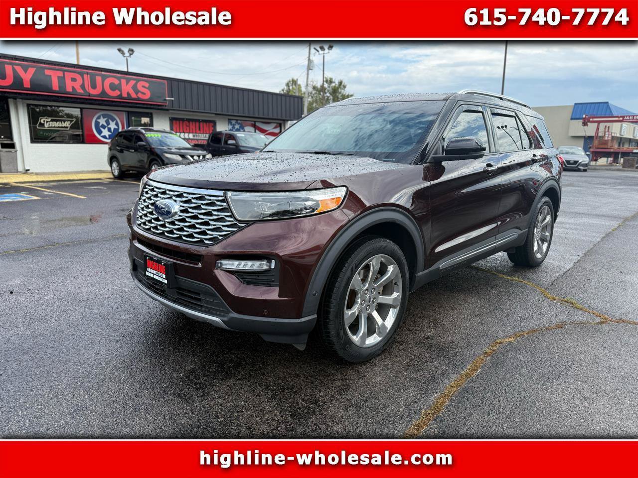 Used 2020 Ford Explorer Platinum w/ Premium Technology Package AWD/4WD image 1