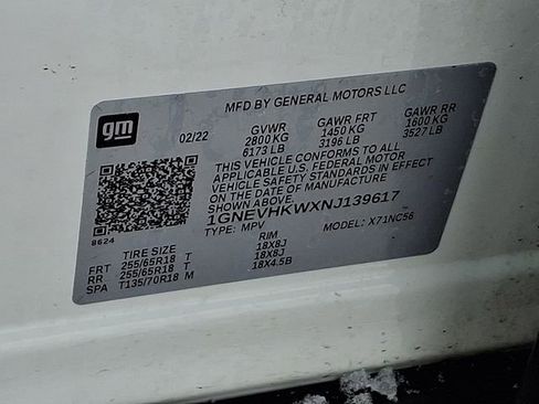 Used 2022 Chevrolet Traverse LT w/ Midnight/Sport Edition image 30