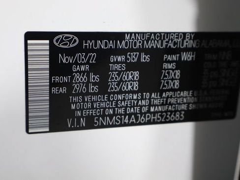 Used 2023 Hyundai Santa Fe SE FWD image 34