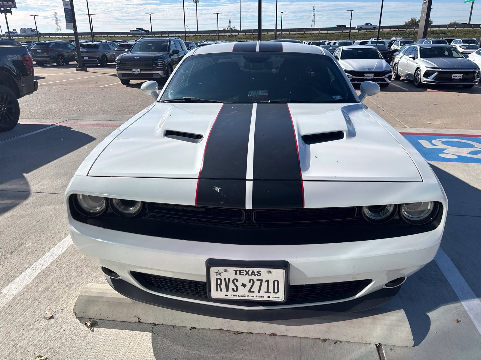 Used 2016 Dodge Challenger SXT w/ Blacktop Package RWD image 2