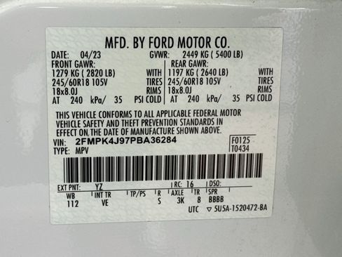 Used 2023 Ford Edge SEL AWD/4WD image 33