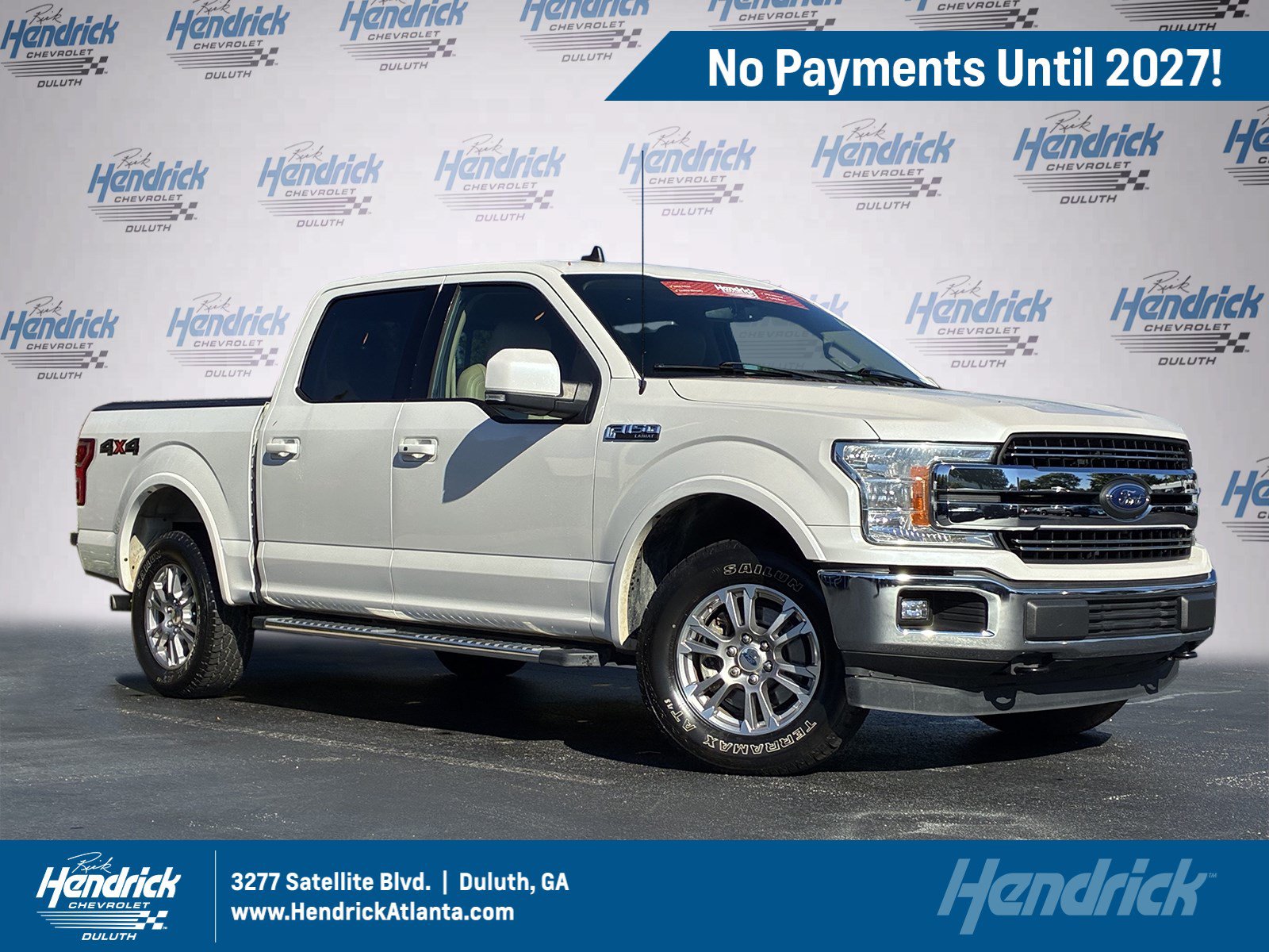 Used 2019 Ford F150 Lariat w/ Trailer Tow Package AWD/4WD image 1