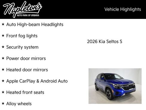 New 2026 Kia Seltos S image 16