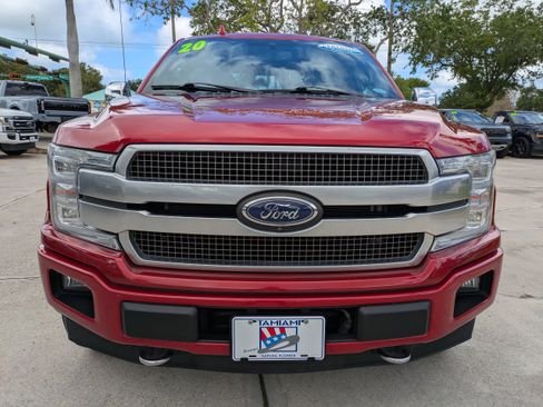 Certified 2020 Ford F150 Platinum w/ Equipment Group 701A Luxury AWD/4WD image 8