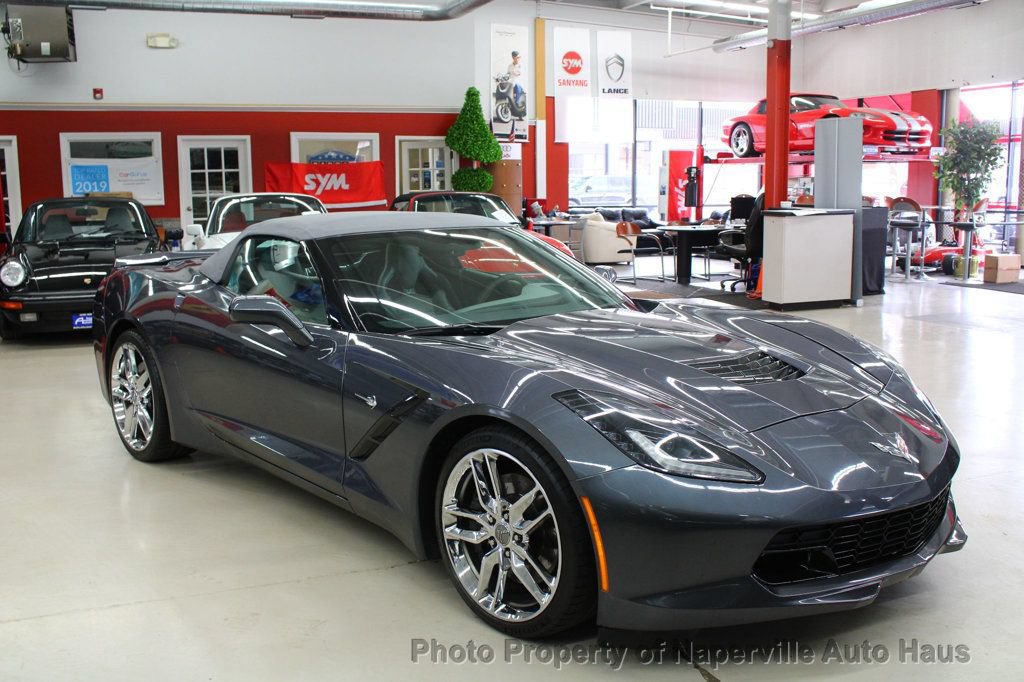 Used 2014 Chevrolet Corvette Stingray Convertible w/ 3LT Preferred Equipment Group RWD image 51