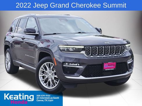 Used 2022 Jeep Grand Cherokee Summit w/ Trailer Tow Prep Group (B) RWD image 1