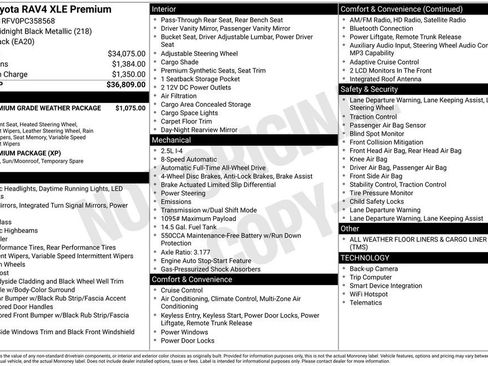 Certified 2023 Toyota RAV4 XLE Premium AWD/4WD image 31